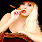 Pic of Jana Cova: Cigar Smokin Babe... - BabesAndStars.com
