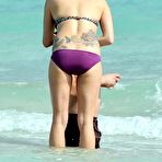 Pic of Fearne Cotton caught in bikini on the beach in Miami