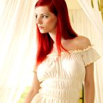 Pic of Hot Redhead Piper Fawn Alone In The Bedroom