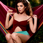 Pic of Dakota A. in a Hammock Spreading Her Pussy