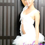 Pic of Cute Asian Tranny Sapphire Young In Her Tutu And Hard Cock
