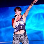 Pic of Jessica Sutta performs on the stage in casino