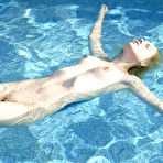 Pic of Maya Floating in Pool by Hegre-Art | Erotic Beauties