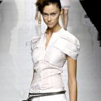 Pic of Ksenia Kahnovich sexy and see through runway shots