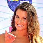 Pic of Lea Michele sexy posing at 2012 Teen Choice Awards