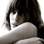 Pic of Lou Doillon black-&-white fully nude and BDSM pictures
