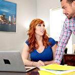 Pic of 
      Lauren Phillips gets asspounded by her boss in the office
    