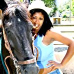 Pic of Picture 1589 « Kristina Milan with a horse | True Teen Pussy