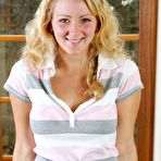 Pic of Abby Winters presents: Candace, cute busty blonde in bra and panties...