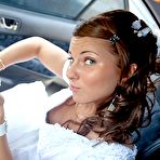 Pic of Teen bride gives head in the car - hardfucktales.com