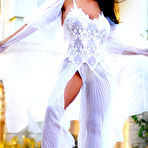 Pic of Kiera Sky White Dress Nude / Hotty Stop