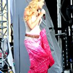 Pic of Joss Stone performing at CarFest North