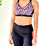 Pic of Tight milf Portia Harlow keeping limber with yoga at PinkWorld Blog