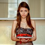 Pic of Mila Azul Naked with Food