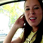 Pic of ::: Brooke Skye ::: Nice girl next door Brooke polishing the pearl inside her car