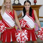 Pic of Cheerleaders Stephanie Cane and Ashley in Threesome | Stephanie Cane