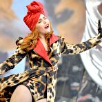 Pic of Paloma Faith performing at Isle of Wight music festival