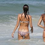 Pic of Alessandra Ambrosio in bikini in Florianopolis