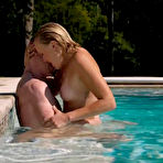 Pic of Malin Akerman nude in sex scenes from Billions