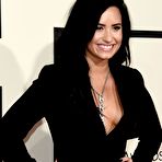 Pic of Demi Lovato at 58th Annual Grammy Awards
