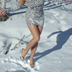 Pic of Leyla in the Snow