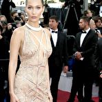 Pic of Bella Hadid at Cafe Society premiere in Cannes