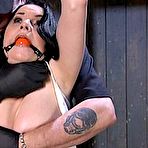 Pic of SexPreviews - Veruca James brunette is captured in device bondage and toyed to orgasm by The Pope