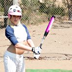 Pic of This baseball player Katie Summers gets her body roughly owned and face lavishly cum covered