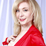 Pic of Nina Hartley Sexy Mature Pornstar Ravishing in Red Lingerie Wrap