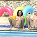 Pic of Stacy Silver, Serena, Carmelita, Lucy Lee, Iveta in Pussy delight by the pool!