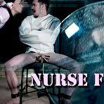 Pic of SexPreviews - London River femdom nurse playing with bound submissive Slave Fluffy