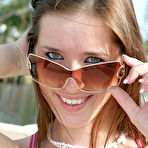 Pic of Brooke Skye :: Beautiful amateur girl Brooke sunbathing and stripping