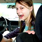 Pic of Charming perky beata undine getting screwed intense in the car at Young Pussy Pics