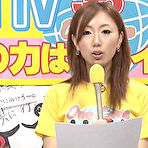 Pic of Japanese TV News girls get bukkake facials on live TV Bukkake TV show!