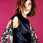 Pic of Alexa Chung sexy, see through and topless
