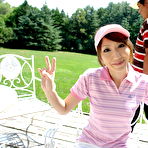 Pic of   Wealthy Karin Mizuno is having golf classes | JapanHDV
