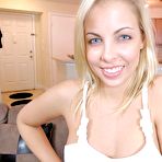 Pic of Cute blonde babe Krystal Banks is always ready for oral sex. She is very kinky.