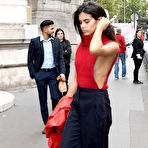 Pic of Sara Sampaio - Braless outside Balmain show Spring Summer 2018 at Paris Fashion Week - The Drunken stepFORUM - A place to discuss your worthless opinions