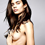 Pic of Sara Sampaio Posing Topless And Showing Sideboob - Scandal Planet