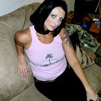 Pic of Tattoo Goth Amateur Girl Gets Naked For The First Time On Camera 