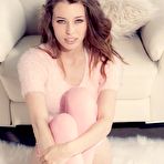 Pic of Caitlin McSwain in Winter Pink Stockings