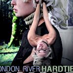 Pic of SexPreviews - London River curly blonde is bound exposed for toying and spanking