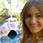 Pic of Miley Cole fucked her hole by the pool Video - Porn Portal