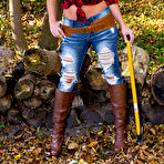 Pic of Nikki Sims Sexy Lumberjack / Hotty Stop