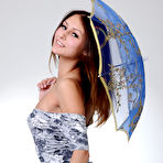 Pic of Yarina A Naked with an Umbrella