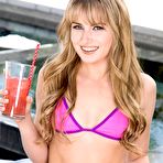 Pic of Scarlett Sage Kinky Bikini Blonde by the Pool