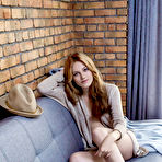 Pic of Shirley Tate Naked Redhead on the Sofa