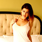 Pic of Briana Lee White Tank Top