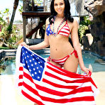 Pic of Ariana Marie getting dirty on the 4th Of July at PinkWorld Blog