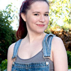 Pic of [All Over 30] Annabelle Lee takes off her overalls and flashes those perky breasts - IWantMature.com
